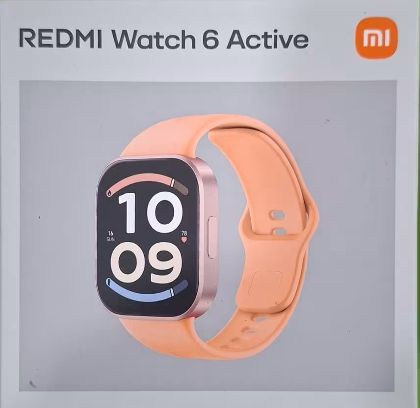 Xiaomi Redmi Watch 6 Active Smartwatch Reloj Inteligente Negro-Naranja
