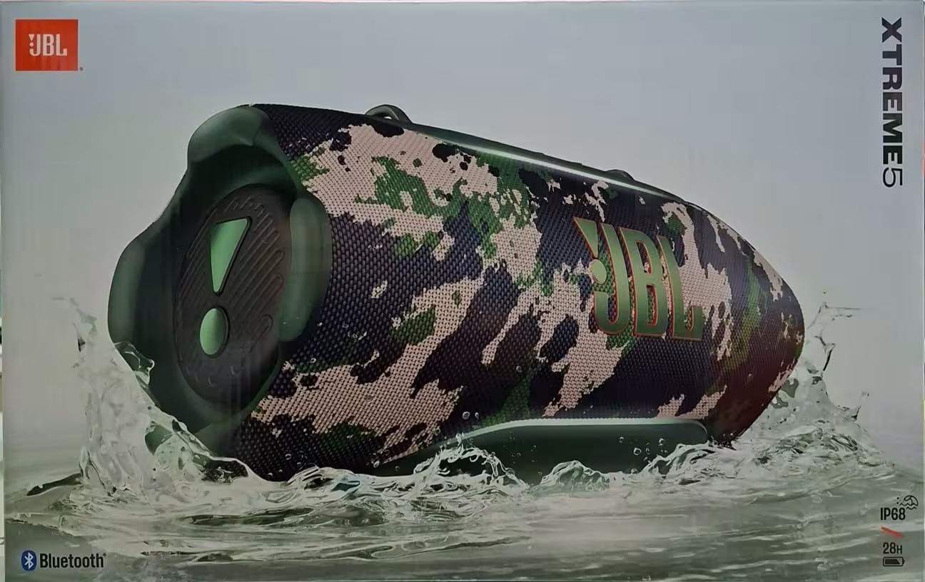 JBL Xtreme 5 Parlante Bluetooth Portátil con Sonido Potente y Resistencia IP68