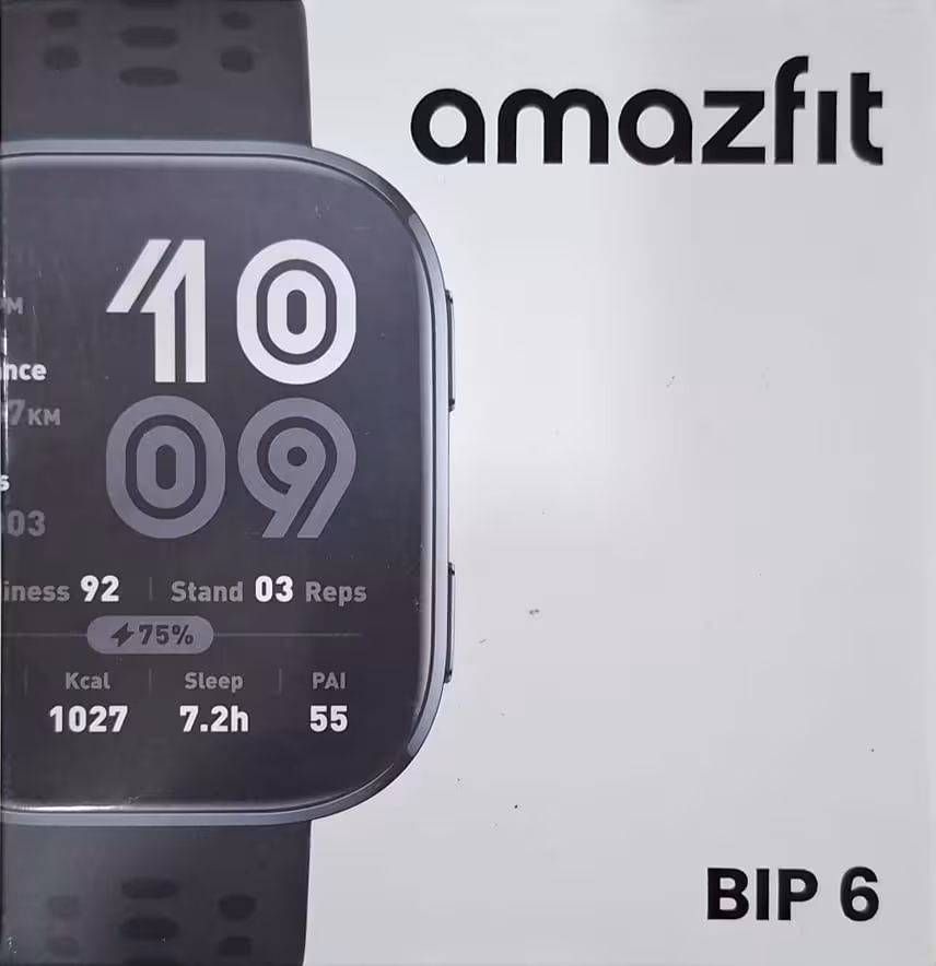 Amazfit Bip 6 Smartwatch Reloj Inteligente Negro