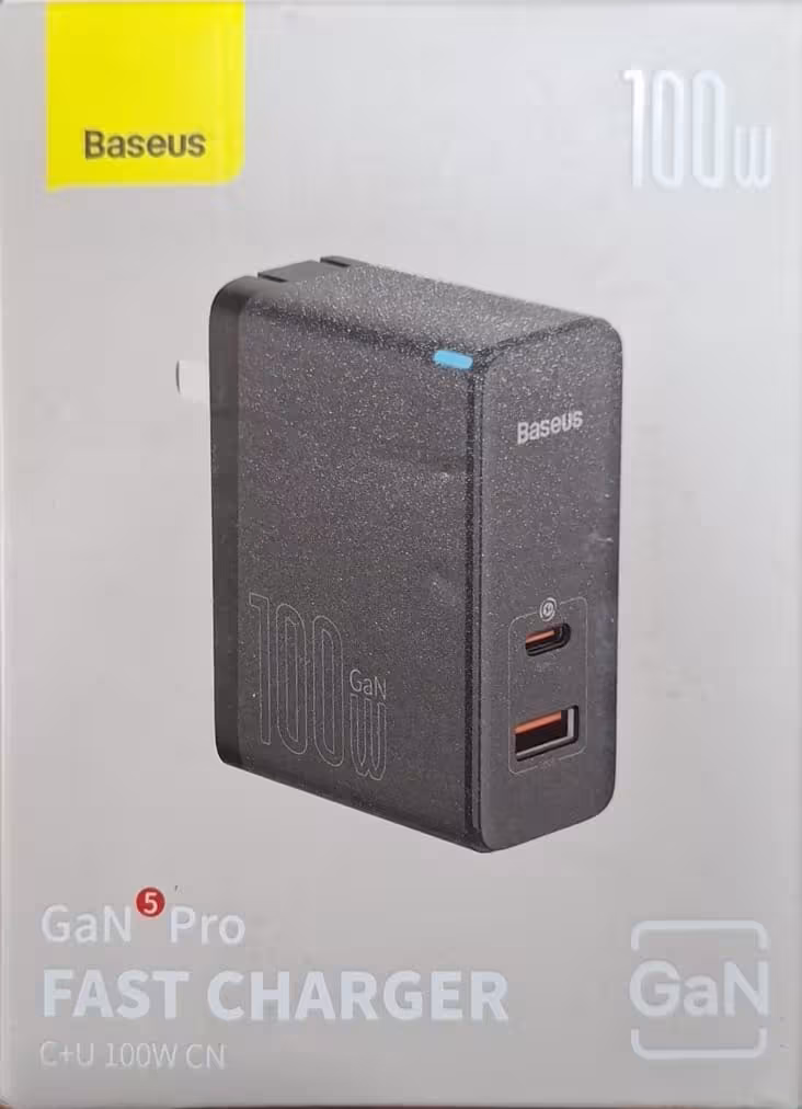 Baseus GaN5 Pro Cargador Rápido 100W USB-C con Tecnología GaN