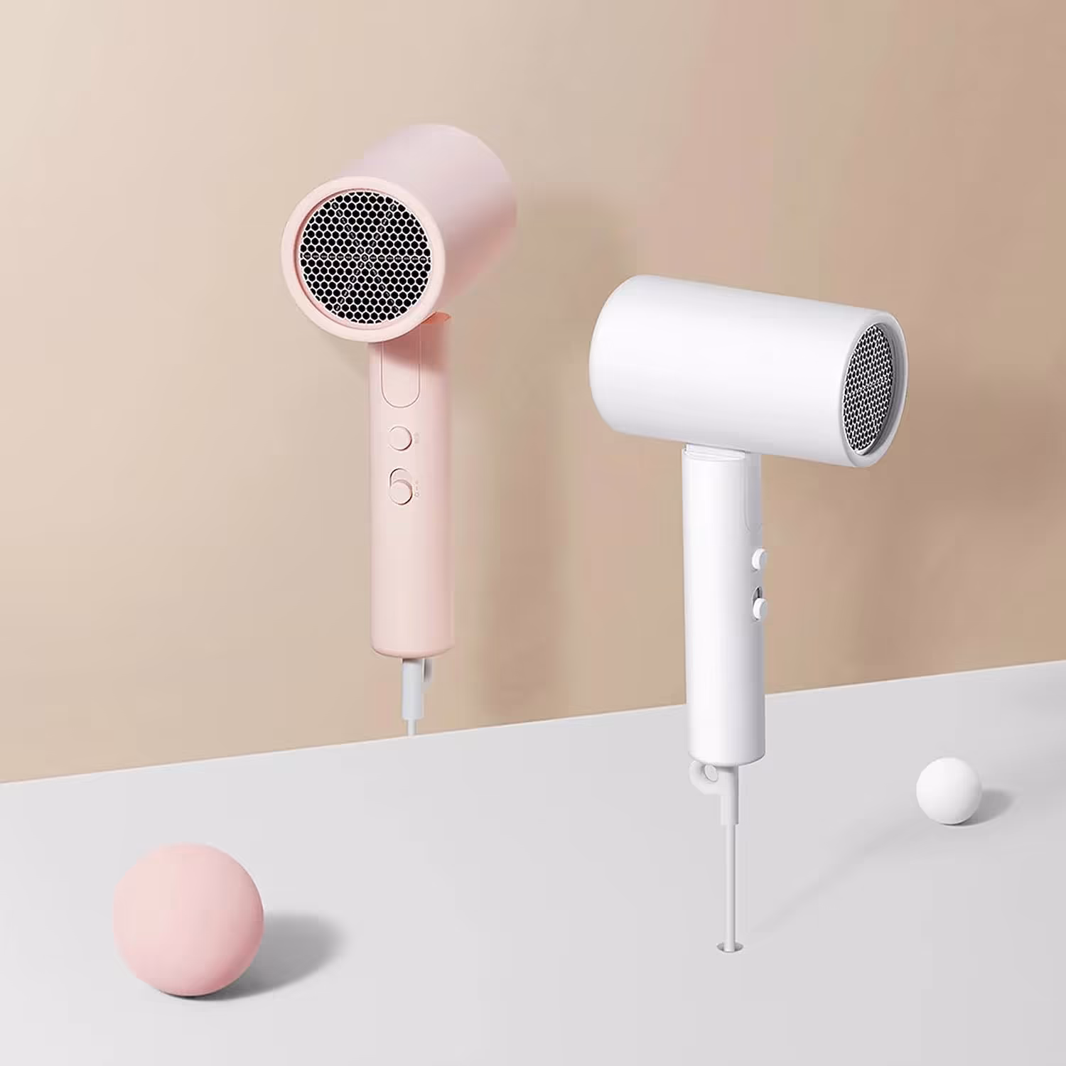 Secador de Cabello Xiaomi Compact Hair Dryer H101 con Iones Negativos, Mango Plegable y Secado Rápido