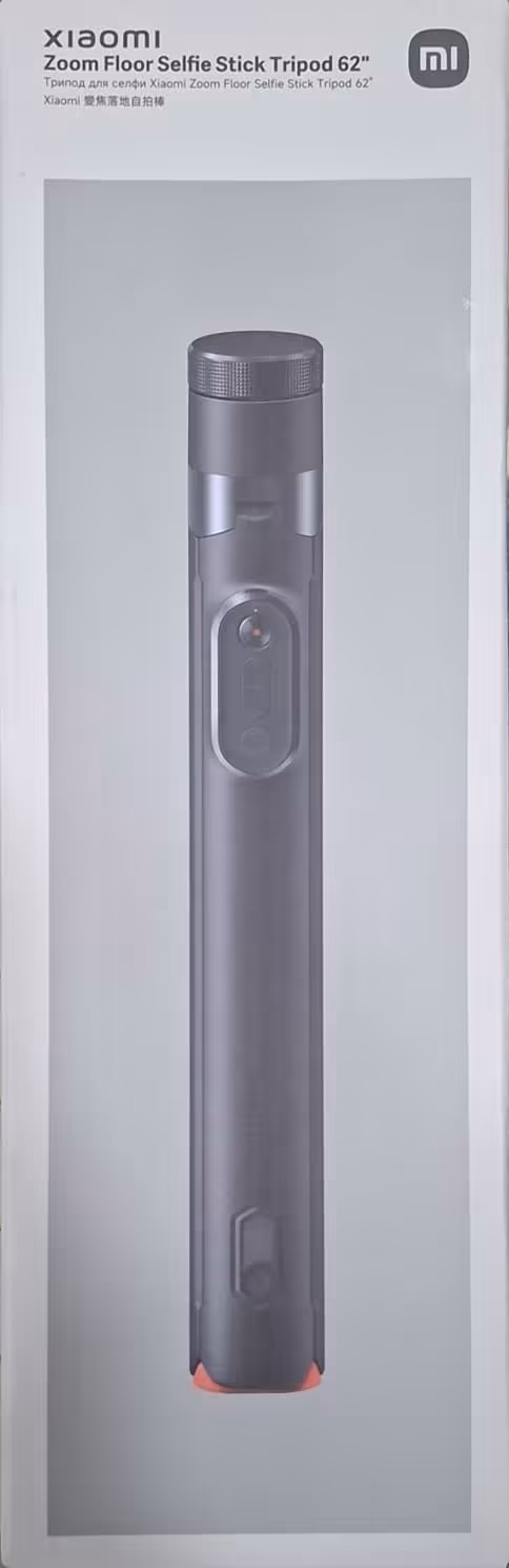 Trípode Xiaomi Zoom Floor Selfie Stick 62" con Control Bluetooth, Extensible y Soporte para Smartphone