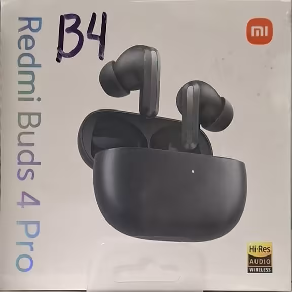 Audífonos Inalámbricos Redmi Buds 4 Pro con Cancelación de Ruido, Audio Hi-Res y Estuche de Carga