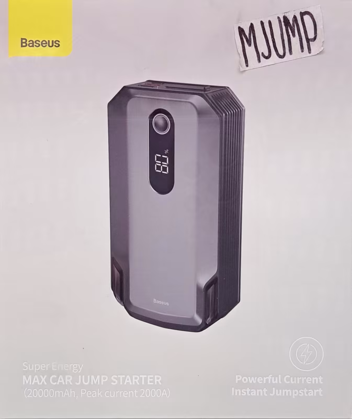 Arrancador de Batería Portátil Baseus Super Energy Max Car Jump Starter
