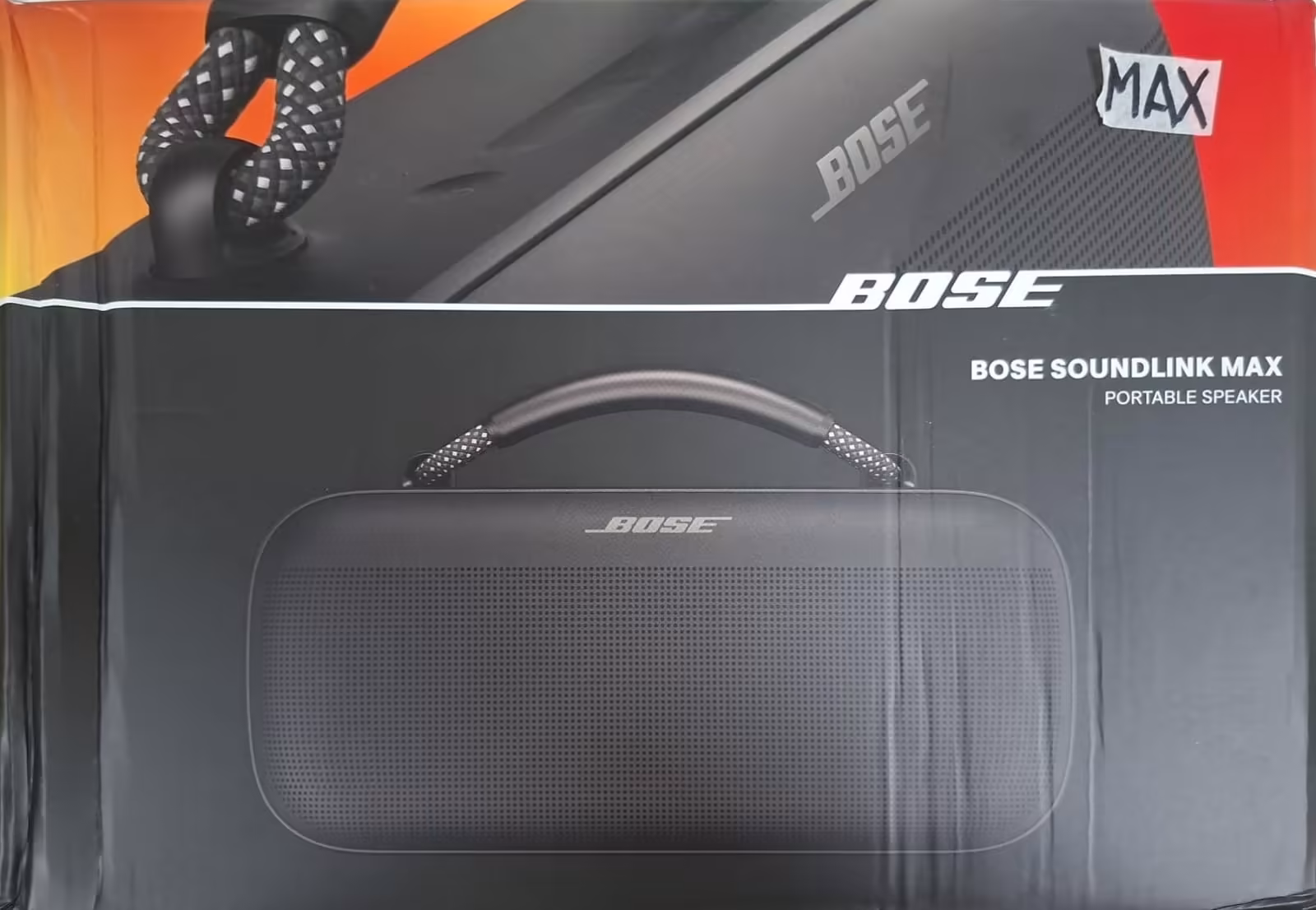 Parlante Portátil Bose SoundLink Max Bluetooth Resistente al Agua con Audio Premium y Batería Duradera