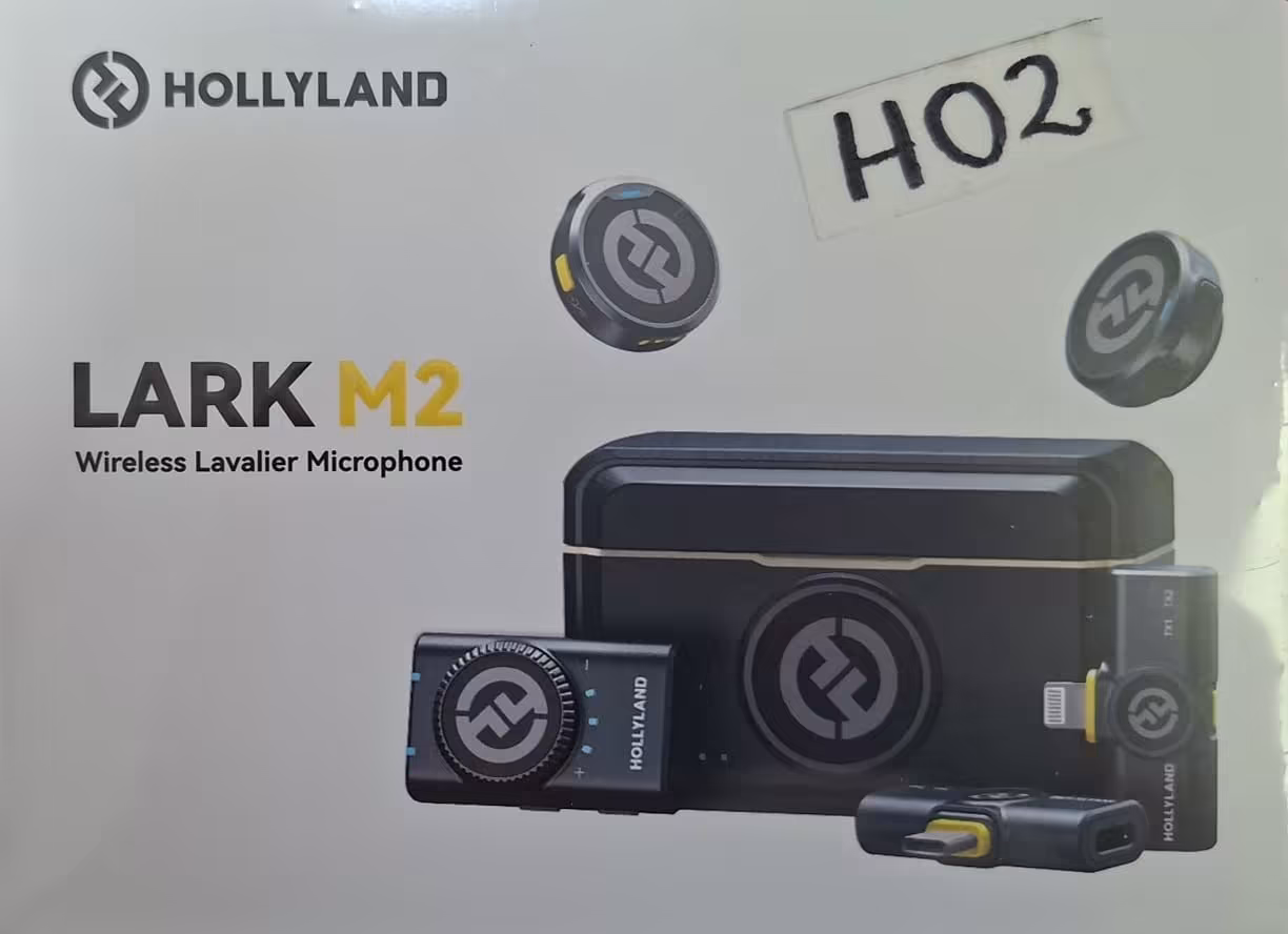 Hollyland Lark M2 – Micrófono inalámbrico lavalier compacto y profesional
