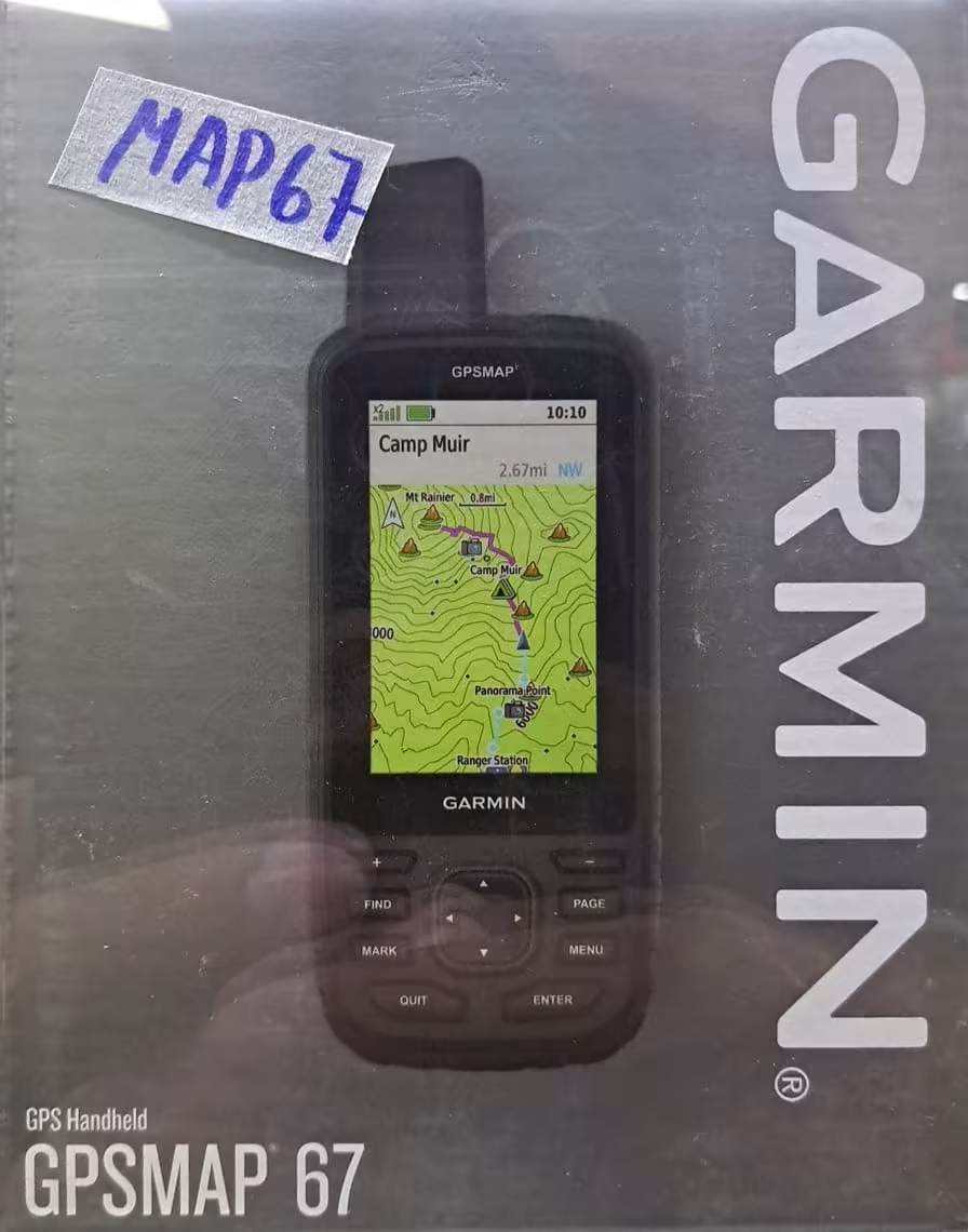 GPS Garmin GPSMAP 67 Portátil Multibanda con Alta Precisión y Mapas para Actividades Outdoor