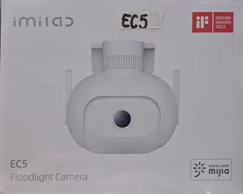 Cámara de Seguridad Imilab EC5 Floodlight Exterior con Iluminación Inteligente y Control desde App