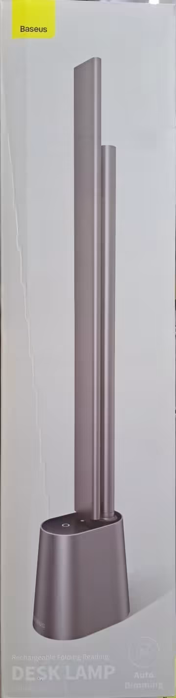 Baseus Lámpara de Escritorio Plegable Recargable – Iluminación Moderna, Precisa y Funcional