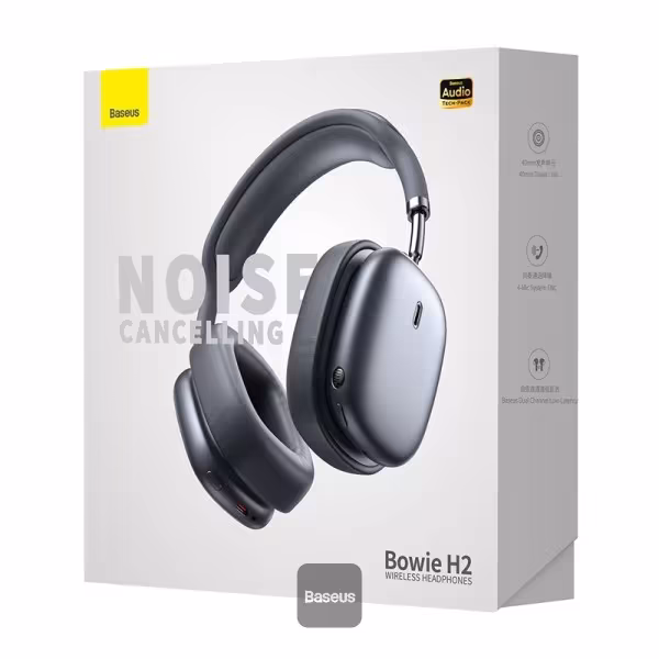 Baseus Bowie H2 Audífonos Inalámbricos con Cancelación Activa de Ruido