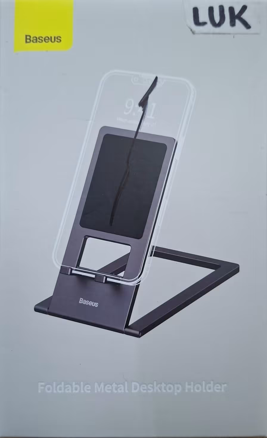 Baseus Soporte Metálico Plegable de Escritorio – Estabilidad, Comodidad y Diseño Premium