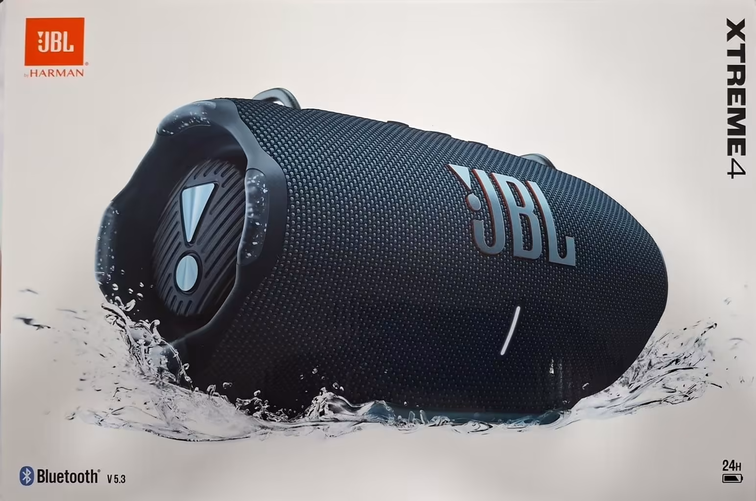 Parlante JBL Xtreme 4 Bluetooth Portátil IP67 con AI Sound Boost y Hasta 24 Horas de Batería