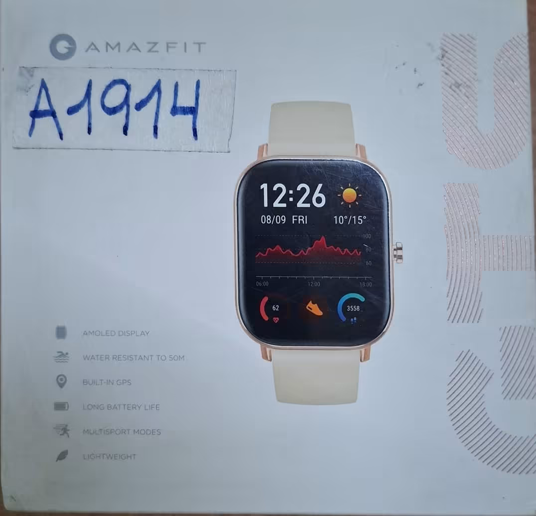 Smartwatch Amazfit – Estilo Inteligente, Salud y Rendimiento Diario