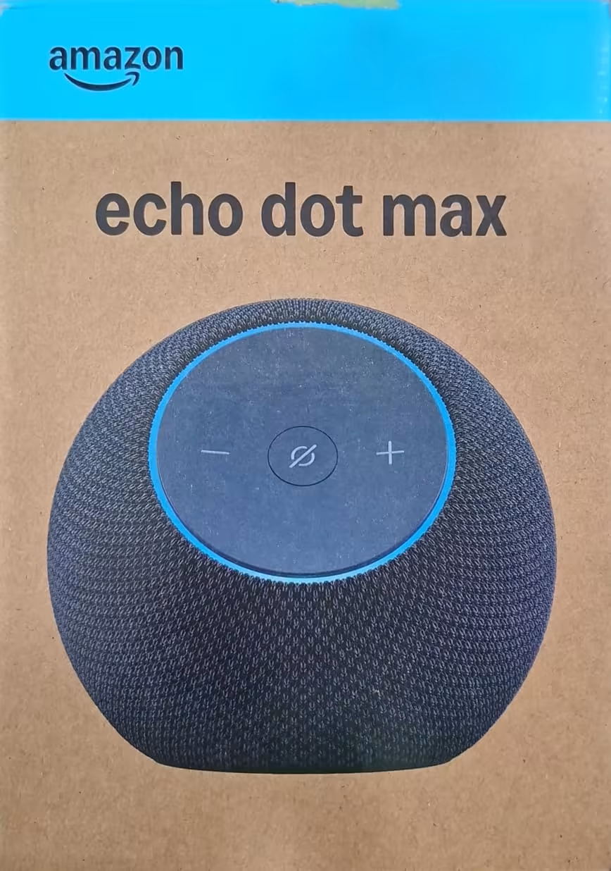 Parlante Inteligente Amazon Echo Dot Max con Alexa Bluetooth Wi-Fi y Sonido de Alta Calidad