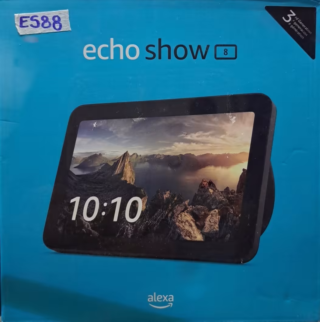 Pantalla Inteligente Amazon Echo Show 8 con Alexa, Pantalla HD de 8" y Control para Hogar Inteligente