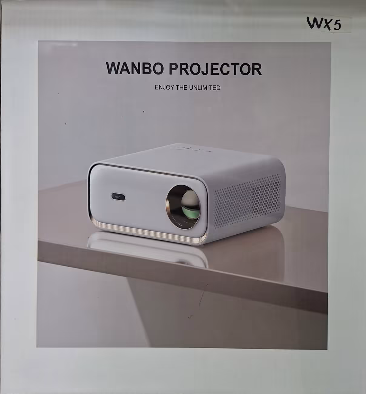 Wanbo Proyector Wanbo WX5 Full HD, Diseño Compacto, Bajo Ruido y Uso Doméstico