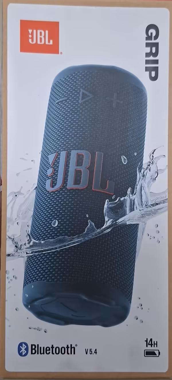 JBL GRIP – Parlante portátil compacto, resistente y potente
