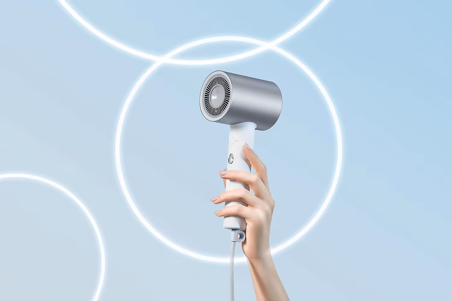 Secador de Cabello Xiaomi Water Ionic Hair Dryer H500 con Iones de Agua, Motor de Alta Velocidad y Cuidado Capilar