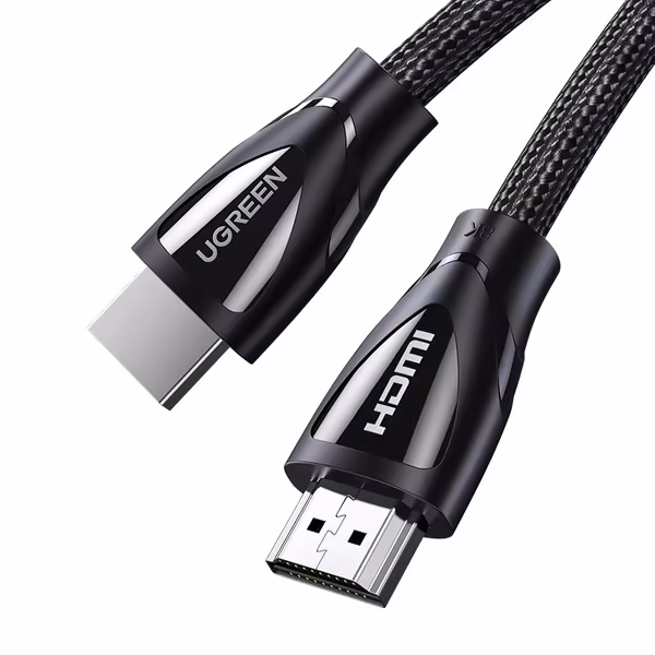 Ugreen HD140 HDMI 2.1: Cable 8K @60Hz, 4K @120Hz, 48Gbps, HDR Dinámico y Diseño Trenzado (2m)