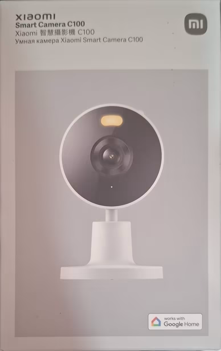 Cámara Inteligente Xiaomi Smart Camera C100 WiFi 1080p con Visión Nocturna y Audio Bidireccional