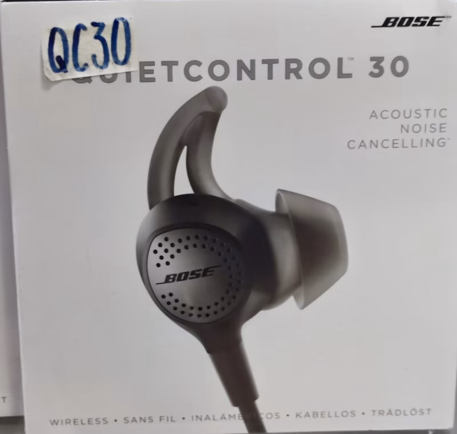 Bose QuietControl 30 Audífonos Inalámbricos con Cancelación Activa de Ruido y Bluetooth
