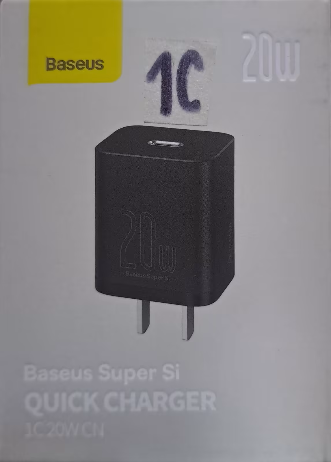 Baseus Super Si Cargador Rápido 20W USB-C – Compacto, Seguro y de Alta Eficiencia